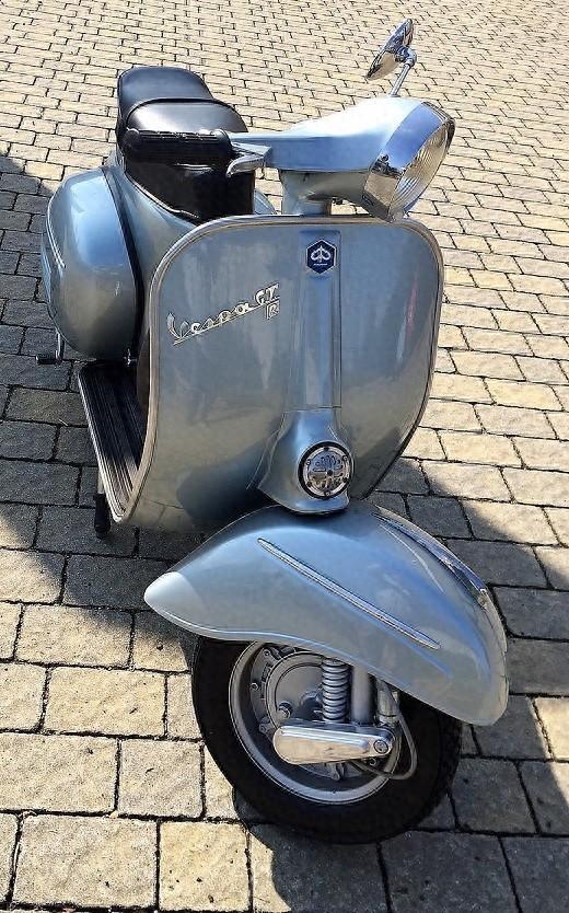 经典意式踏板车：Vespa 125 GTR品鉴